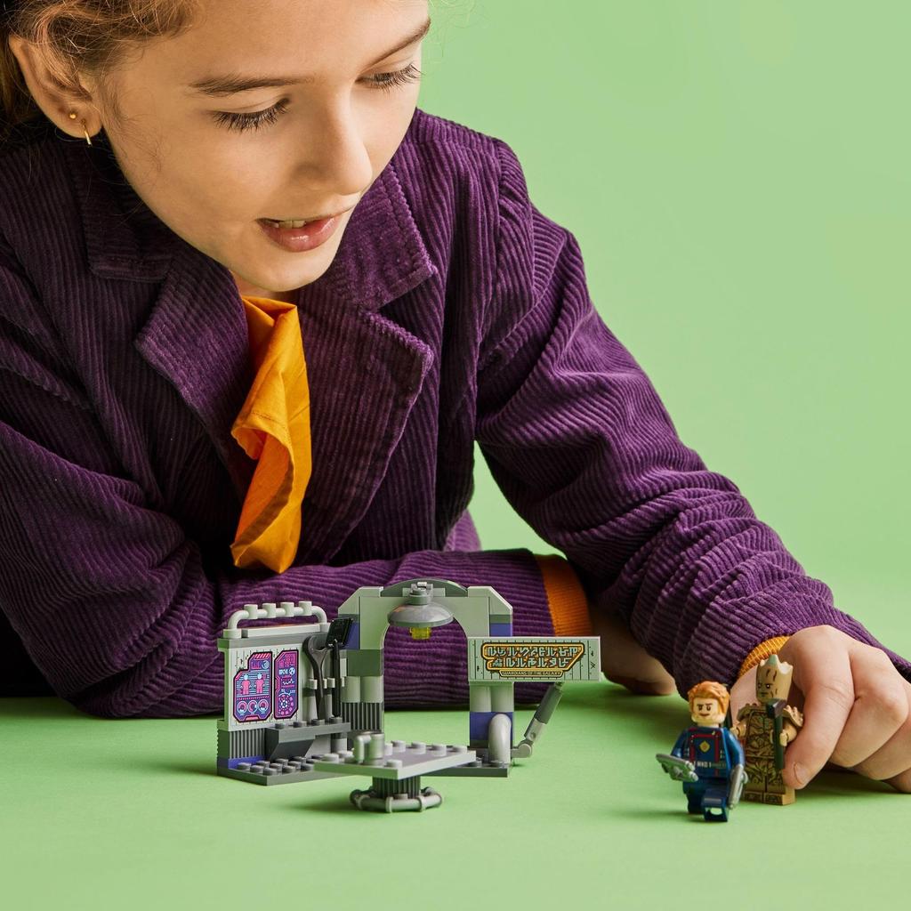 LEGO Super Heroes Marvel Стражи Галактики Секретная база 76253 Игрушечные строительные блоки Подарок Космос Американские комиксы Супергерой Мальчики Возраст 7+