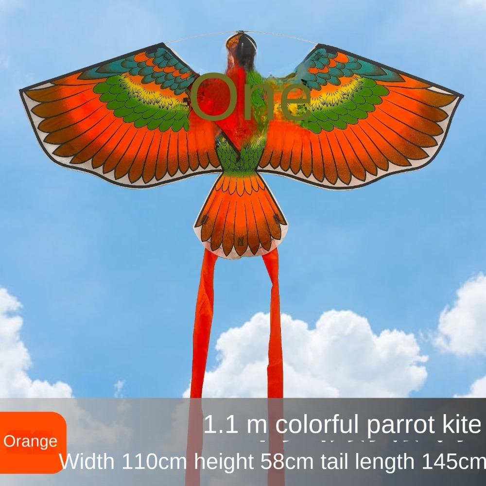 Воздушный змей с длинным хвостом и леской для активного отдыха на открытом воздухе, новые летающие игрушки для детей