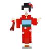 Kawada Nanoblock Девушка в кимоно x x 18см Возраст 12+ Интерьер Хобби NBC_358R 1.3 10.5 NBC_358R