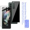 IMAK Для Samsung Galaxy Z Fold4 5G 1 комплект Защитное стекло для передней и задней панели Защита экрана Полное покрытие HD Прозрачная пленка с полным клеем