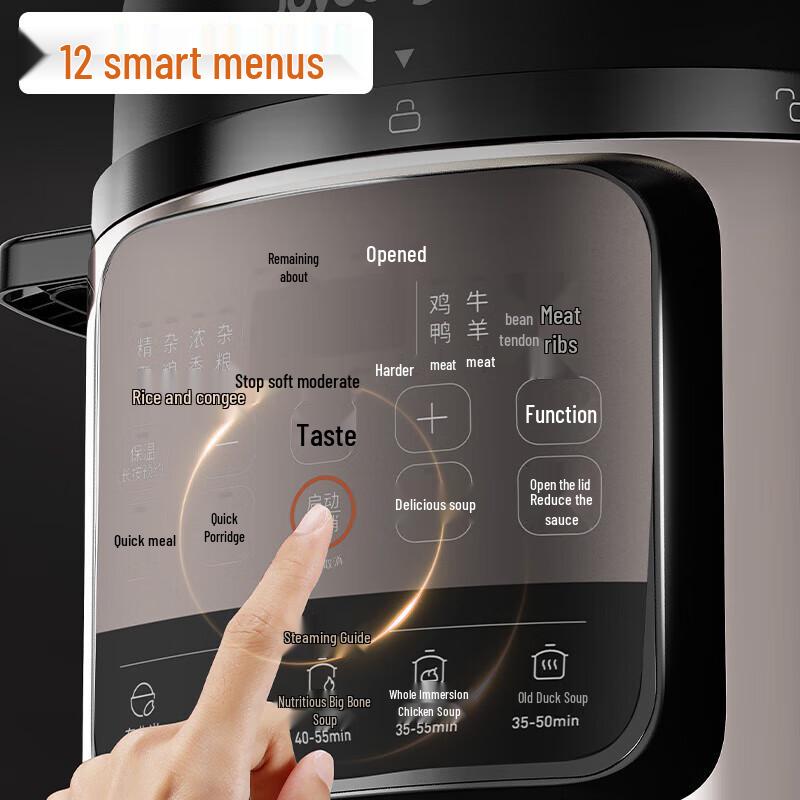 Joyoung 5L Multi-Function Electric Pressure Cooker CN plug (adapter included)