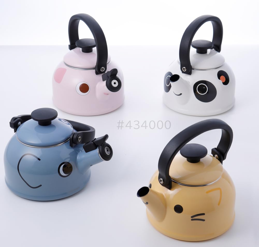 Fuji Horo Induction Compatible Animal Kettle with Cat Design 1.8L (DOY-1.8K.N)