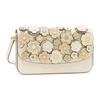Coach Hayden 20 Camellia Pink Floral Flap Leather Envelope Shoulder Bag Small Women shoulder bag White C8559-B4CAH