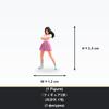 Resin Model 1/64 Dance Machine Miniature Figures Minifigure Model Kit Model Props Creative Photography Display