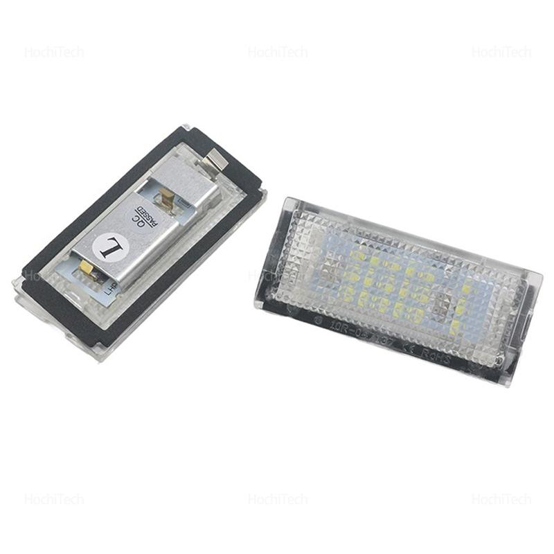 2pcs LED License Plate Light Canbus Number Lamp No Error For BMW Mini Cooper ONE R50 Convertible R52 S R53