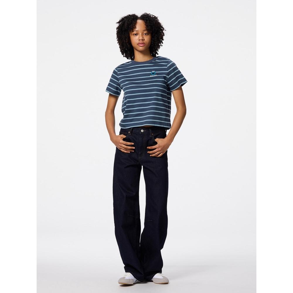 GU by Uniqlo Графический T Улица Сезам 2