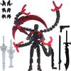 T13 Фигурка Действия 3D Печатный Многосуставной Подвижный Титан 13 Счастливый Макет Робот-Нова Фигурка Действия Настольная Сборка Завершена Подарок