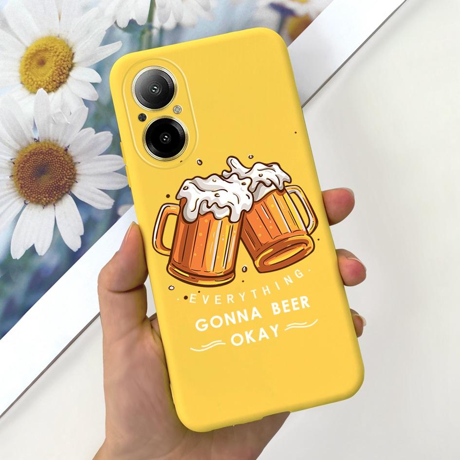 For Realme C67 4G Case RMX3890 Shockproof Cover Fashion Marble Slim Soft Silicone Phone Case For RealmeC67 4G C 67 Protect Shell