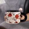 Nordic Tulip Household Ceramic Cup Coffee Cup Office Teacup Mug Premium Girls Gift