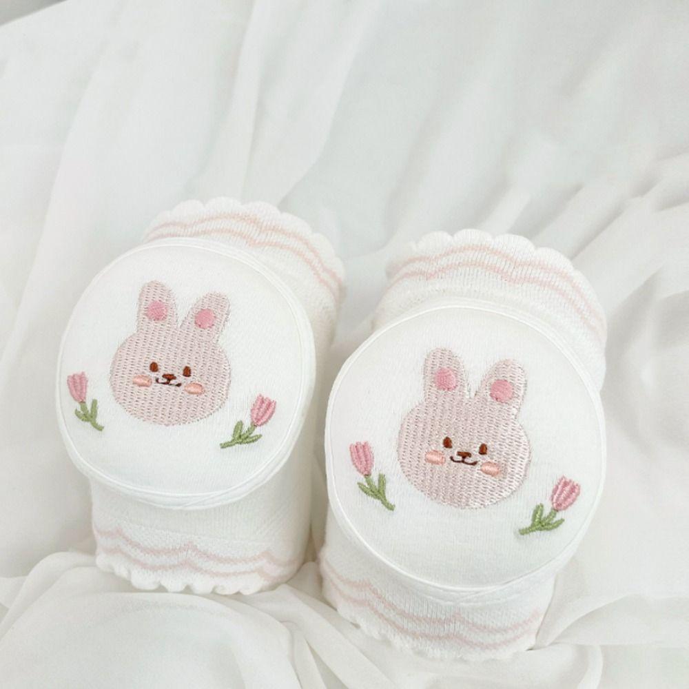 Cotton Baby Knee Pads Cartoon Design Elbow Pads Cute Child Leg Pads  Infant