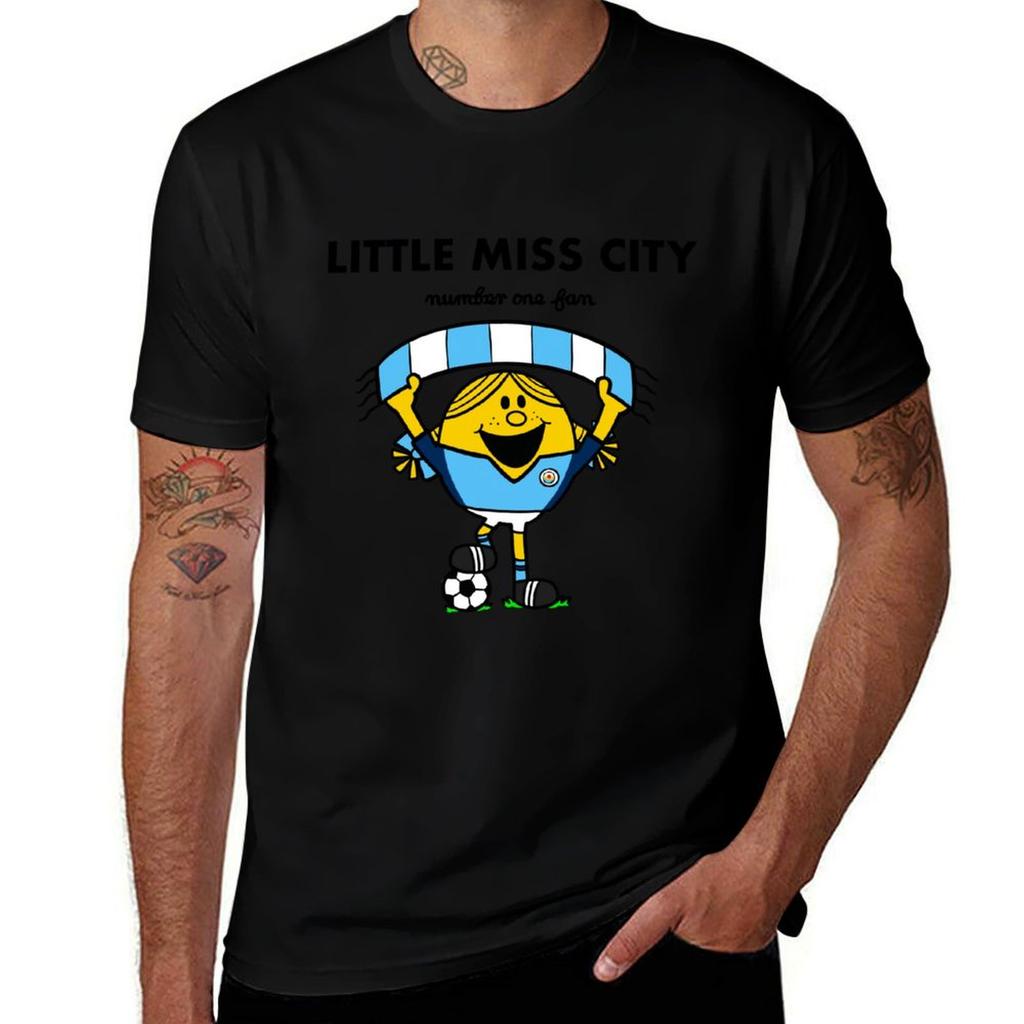 Little Ms City TShirt anime t shirts oversize TShirt