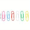 70 шт. Разноцветные скрепки с коробкой для хранения - Бизнес-подарок Канцелярские товары Металлические Учебные Офисные материалы Зажим для счетов