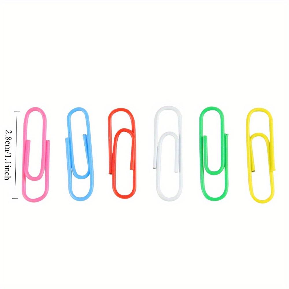 70 шт. Разноцветные скрепки с коробкой для хранения - Бизнес-подарок Канцелярские товары Металлические Учебные Офисные материалы Зажим для счетов
