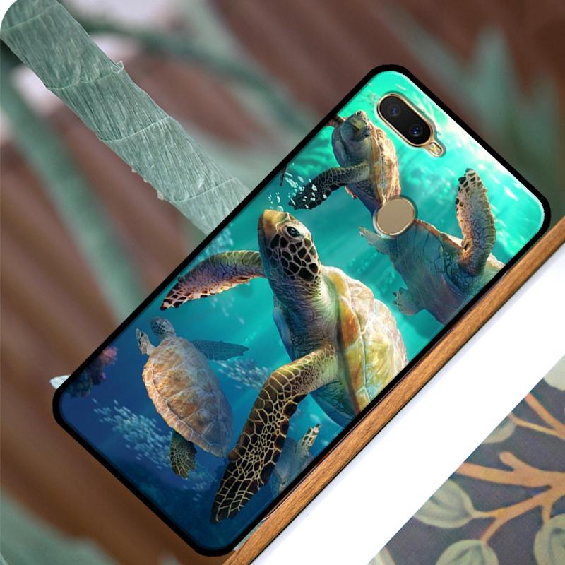 Чехол для телефона с морской черепахой и океаном для OPPO A15 A3S A5S A52 A72 A54 A74 A94 A83 A91 A93 A5 A9 A31 A53 A53S 2020