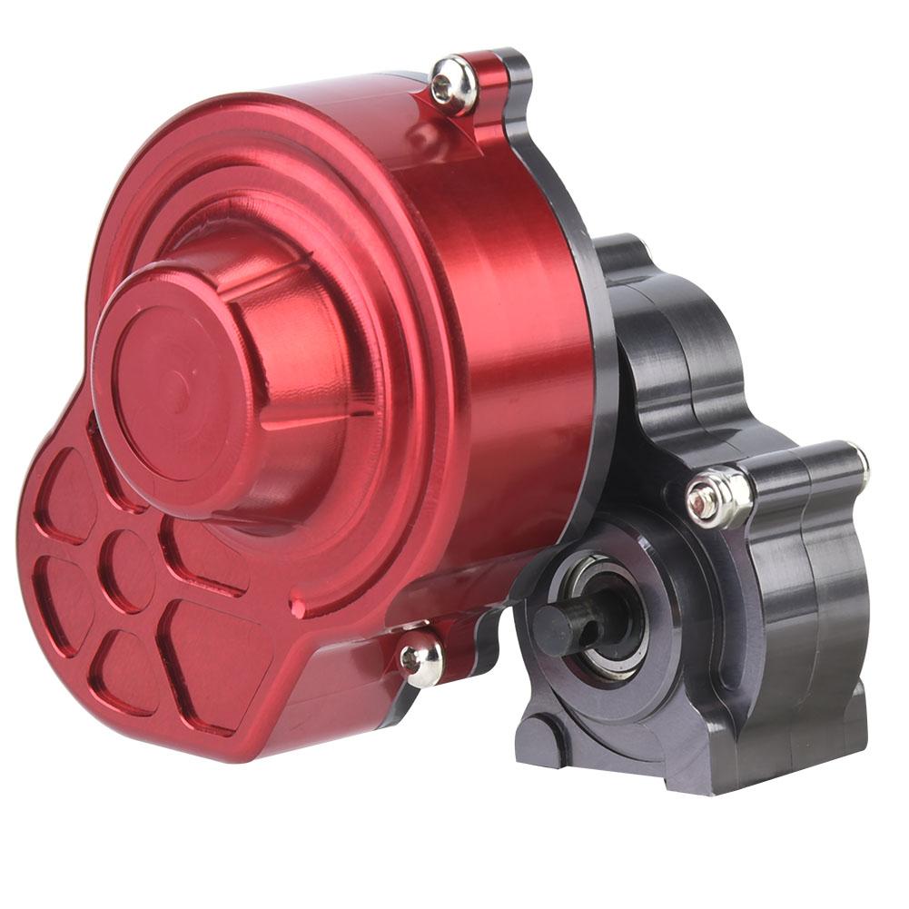 SCX10 Металлический корпус средней коробки передач в сборе Деталь для радиоуправляемой машины Аксессуар 1/10 Радиоуправляемый автомобиль-краулер