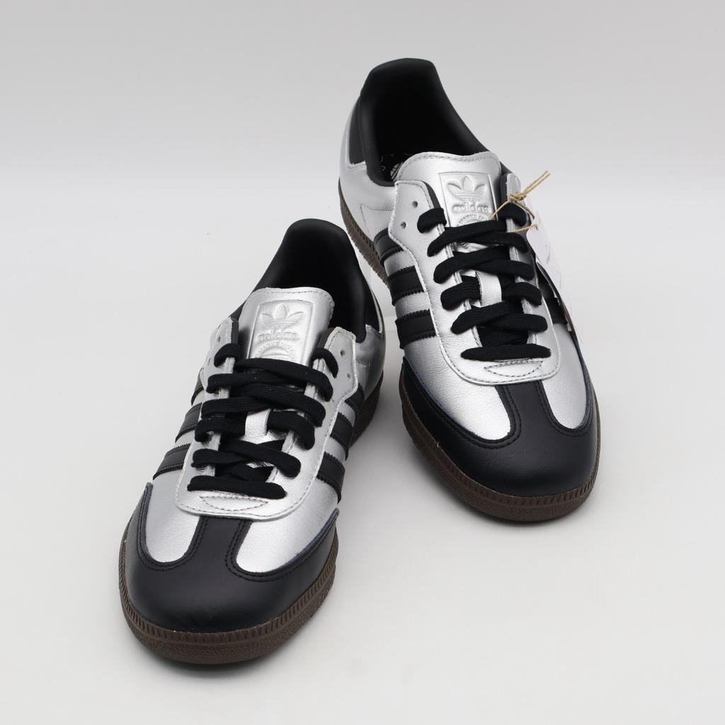 KI8464 adidas Originals Samba OG Серебристый Металлик Основной Черный Темно-Коричневый (Мужской)