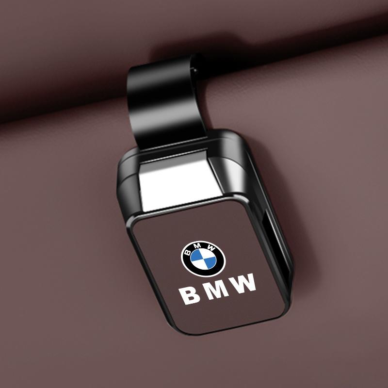 Горячий 2025 Автомобильный зажим для очков Держатель для билетов на солнцезащитный козырек Держатель для солнцезащитных очков Для Bmw M E46 E90 E60 F10 F30 E39 E36 E87 G30 Per