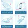 FUNSACHY 1 Pair AUDREY Colored Contact Lenses for Eyes Brown Color Lenses Natural Gray Contacts Koean Softlens Beautiful Pupils