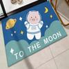 VIKAMA Cartoon Duck Carpet Living Room Entrance Hall Bathroom Non Slip Easy To Clean Cute Home Decor Rug
