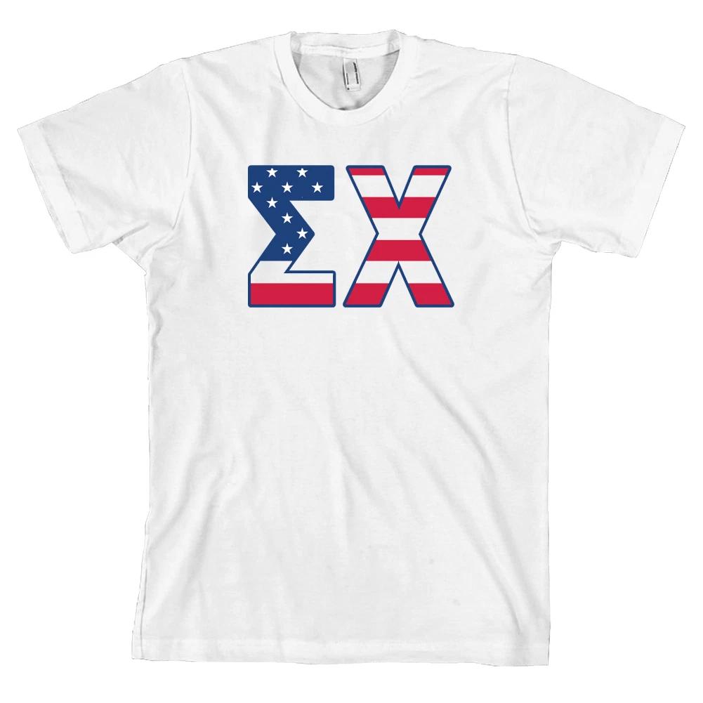 Футболка Sigma Chi Bella + Canvas Братство Sig Chi Буквы EX USA *ВСЕ РАЗМЕРЫ*