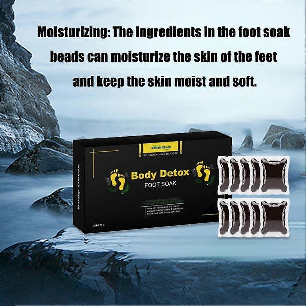 120g Herbal Detox Foot Soak Beads - Cleansing, Relaxing & Moisturizing