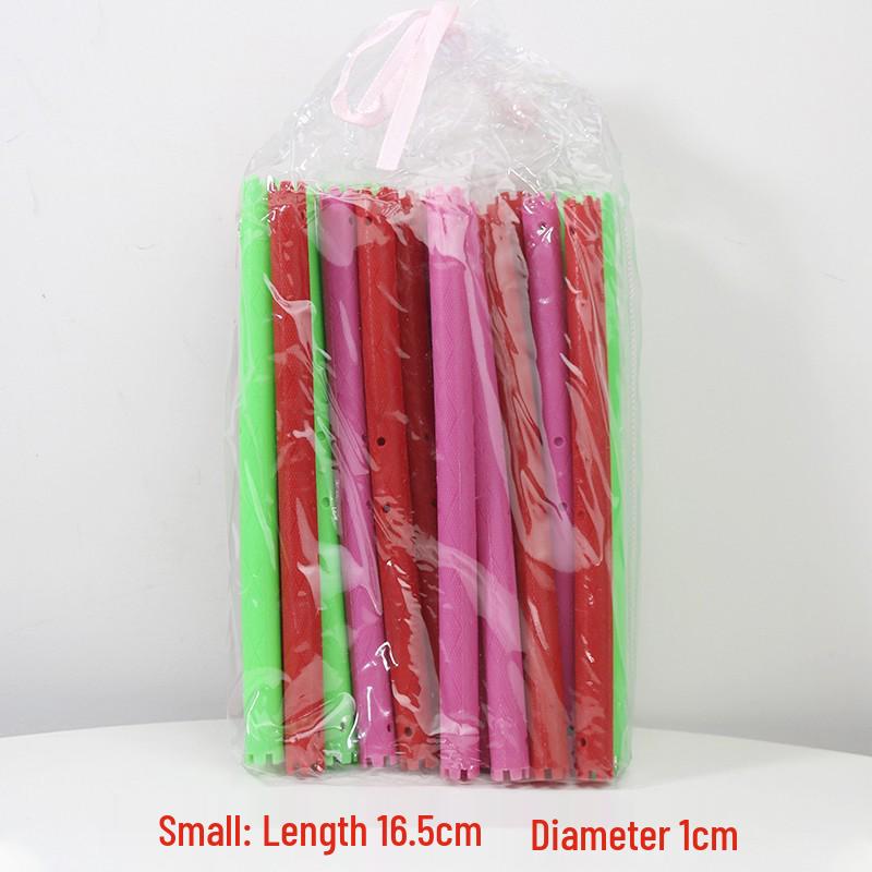 Очень длинные бигуди для химической завивки для парикмахерской практики и завивки челки-воздушки