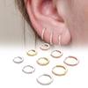 1 шт. Круглые Маленькие Крошечные Серьги-Кольца Ювелирные Аксессуары Украшения Подарки