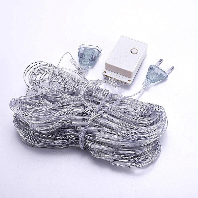 1 шт. светодиодный сетчатый экран сказочные гирлянды рождественские украшения новогодние уличные фонари Jialan Street Jialan 1,5x1,5 м 96LED WBL