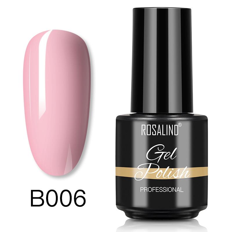 ROSALIND MINI гель-лак для ногтей цветной гибридный гель-лак для маникюра замачиваемая база верхнее покрытие УФ/светодиодная лампа для дизайна ногтей