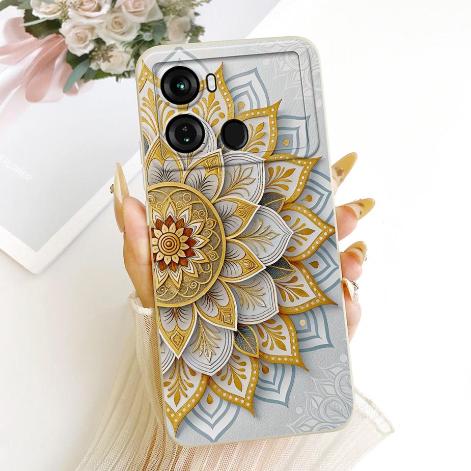 Чехол для Itel P40 Plus P683L Роскошный Чехол с Конфетным Покрасом Мягкий ТПУ Матовый Чехол для Телефона Для Itel P40 P 40 ItelP40 P40+ Задняя Крышка Сумки