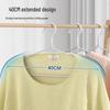 Non-slip Dipped Plastic Clothes Hangers