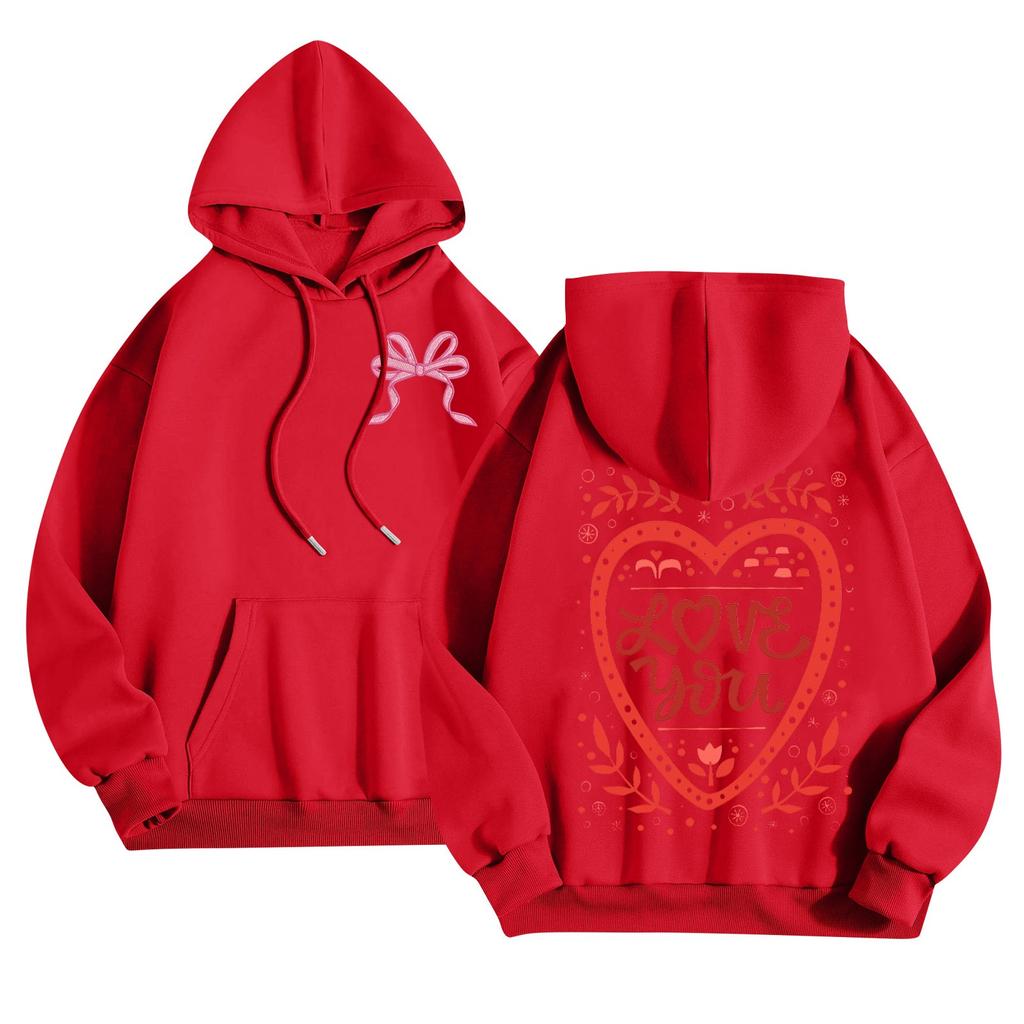 Женская толстовка с капюшоном и круглым вырезом, длинными рукавами и цветочным принтом