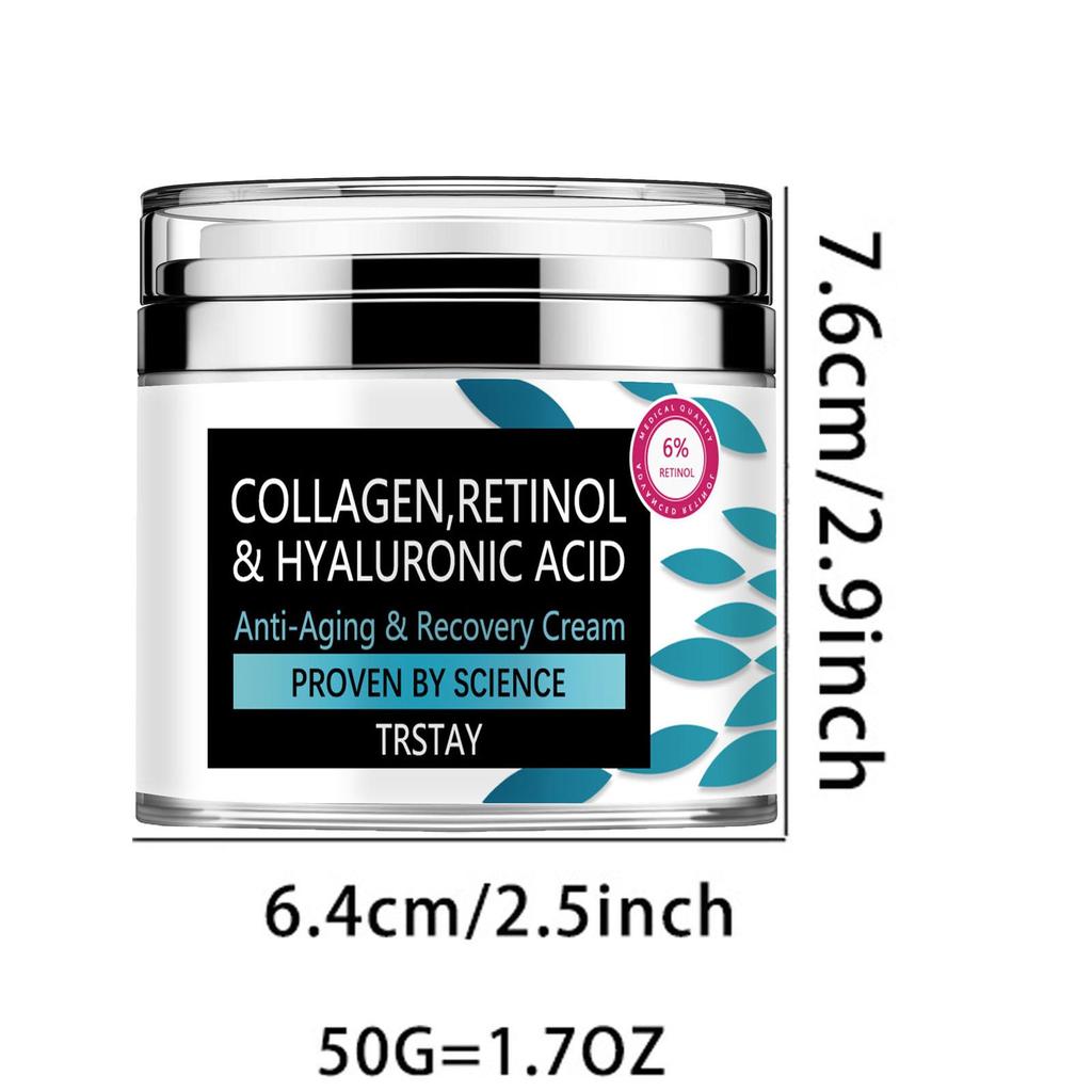Collagen&Retinol&Hyaluronic Acid Whitening Brighten Moisturizing Facial Skin Care Beauty Product Whitening Cream