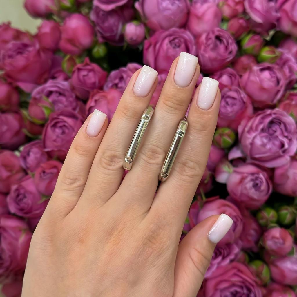 Серебряные серьги без камней (2175230)