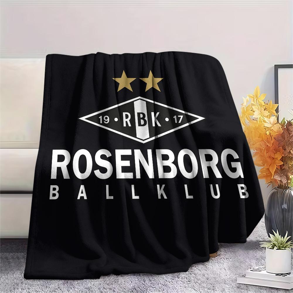 Rosenborg BK Flannel Blanket, High quality Comfortable for All Seasons, Home Decor, Warmth and Comfort