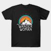Модная унисекс футболка Wander Woman Турист Альпинист Принт с изображением похода Футболка Большого размера S-5XL Футболка 100% Хлопок Топы С круглым вырезом Футболки с коротким рукавом