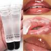 2pcs Clear Lip Gloss | Clear Nude Color | Vegan Moisturizing Formula | Contains Aloe Vera And Jojoba Oil| Cares For And Softens Dry Lips.