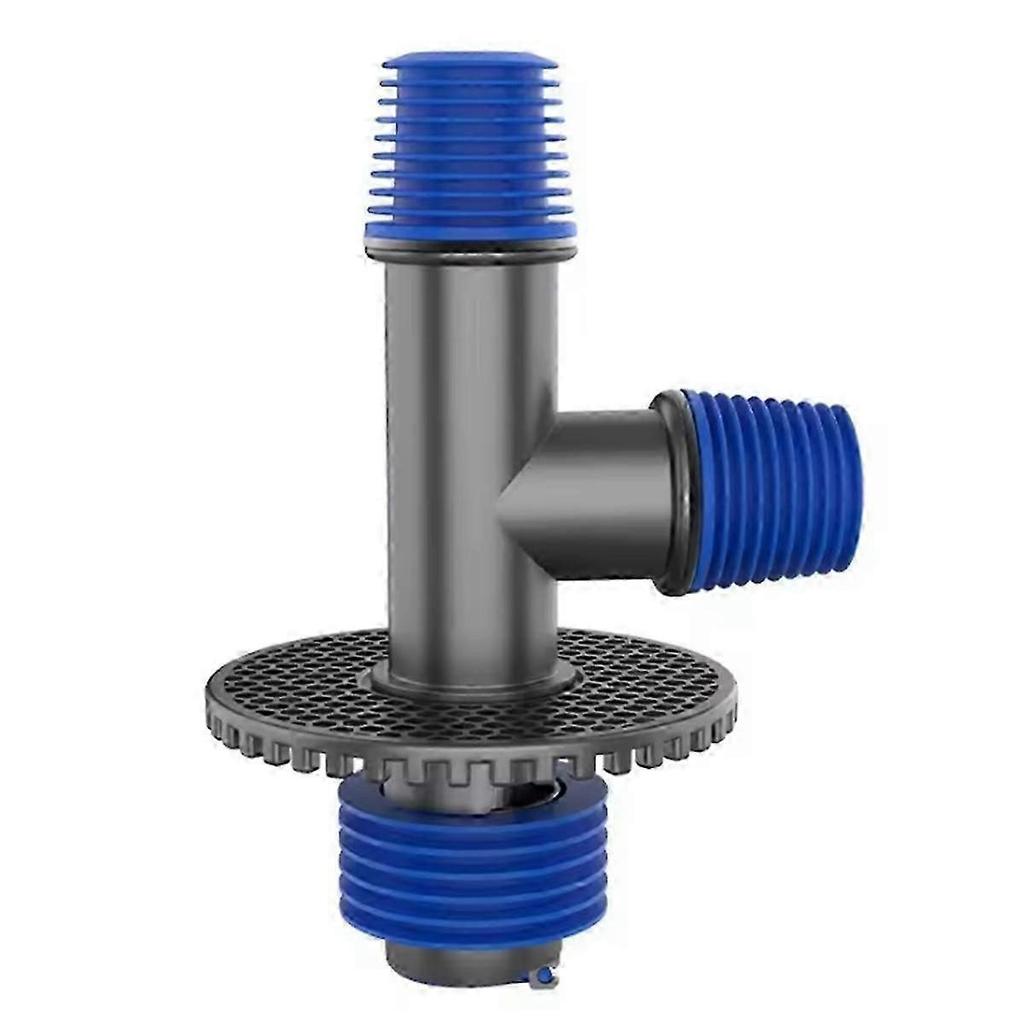 Universal Washing Machine Floor Drain 2 in 1 Sewer Drain Connector Sink Sewer Washroom Accessories Hose Adapter Disposer