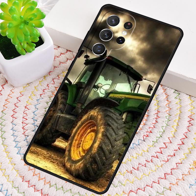 Чехол для телефона в стиле сельскохозяйственного трактора для Samsung Galaxy note 10 pro S26 Ultra S23 S24 FE S25 S21 S22 PLUS ударопрочный