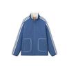 City Skate Reversible Color Block Fleece Jacket Unisex Jacket Dark-Blue IY5386