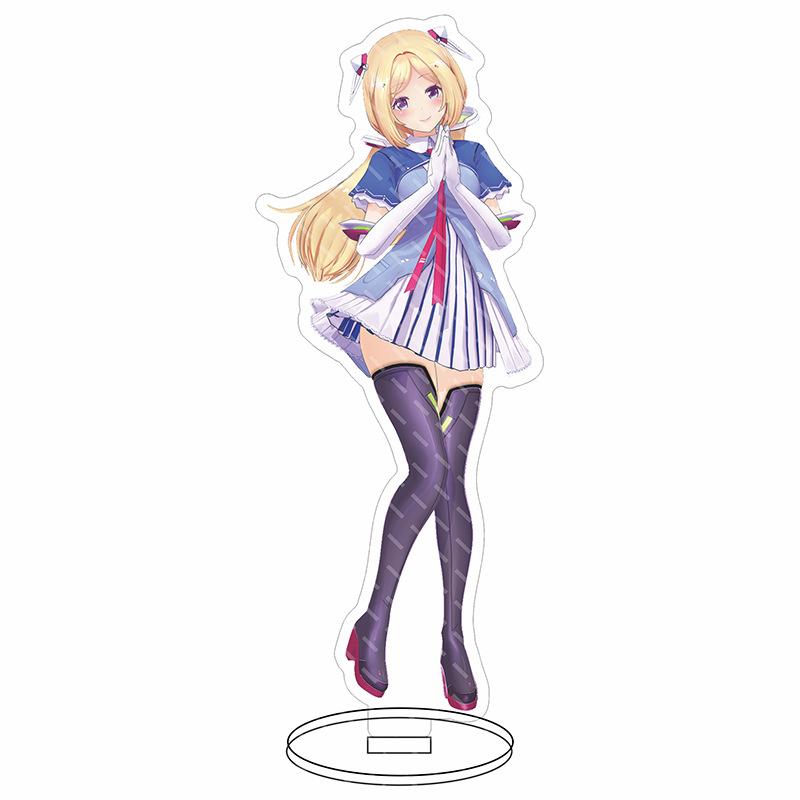 Hololive аниме персонаж новая модель двусторонняя акриловая подставка высокого разрешения модель милый декор стола подарок на день рождения, Рождество, хит продаж