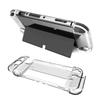 3In1 Protective Case Clear Cover For Switch Oled Case Dockable Clear Shock-Absorption Protector Nintendo Switch Oled Joycon Case