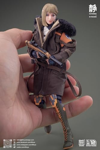 SERENE HOUND Серия i8 72C323S Кэтрин Делюкс Версия Масштаб 1/12 Ткань, ПВХ и АБС Окрашенная Подвижная Фигурка
