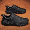 Men's Handmade Casual Leather Shoes Large Size 39-46