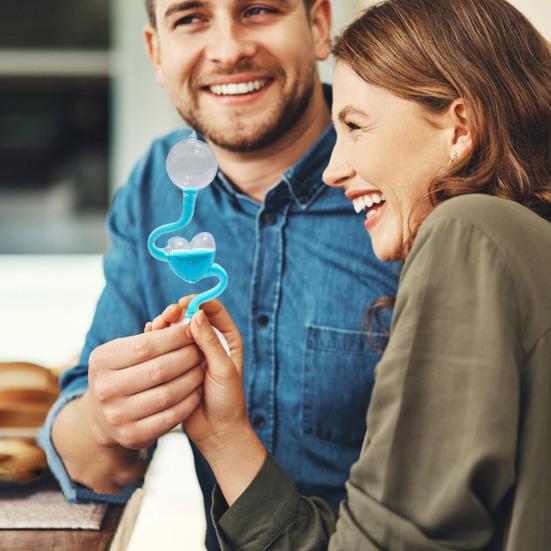 Yousheng Glass Hand Boiler Love Heart Термометр Игрушка Образовательная Научная Игрушка Многофункциональный Научный Эксперимент Ручной Кипятильник Подарок для Детей Взрослых