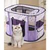 Foldable Pet Playpen - Portable Cat Delivery Room Tent Indoor Outdoor Dog Kennel Crates Pet Birthing Center Essential Supplies