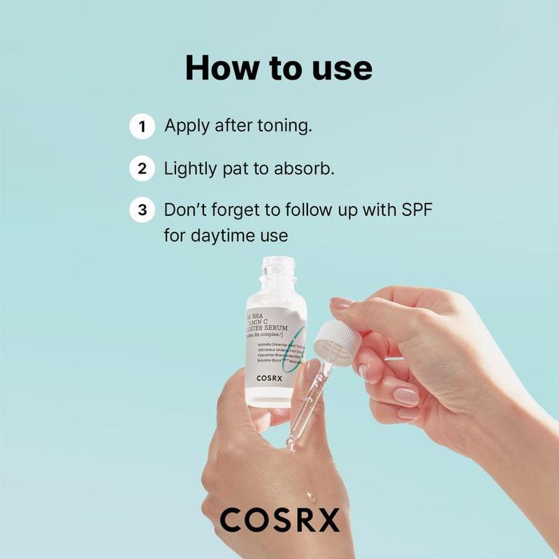 COSRX Сыворотка-бустер с AHA, BHA и витамином C
