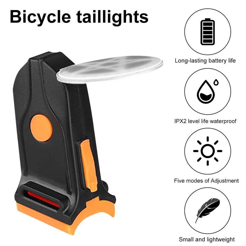 Задний фонарь для велосипеда с зарядкой от USB, легкий фонарь для велосипеда, аксессуары для фонарика