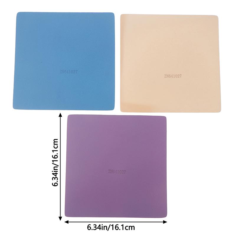 Professional Table Tennis Sponge Rubber Sheet 0.8Mm/1.0Mm/1.2Mm Thickness Powerful Ping Pong Racket Sponge Color Random