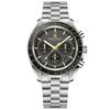 Pagani Design Men's Watch, Made In Japan, Seiko Quartz Movement, Speedmaster Chronograph, Waterproof Case, Stainless Steel, Leather Strap, Sapphire Cr